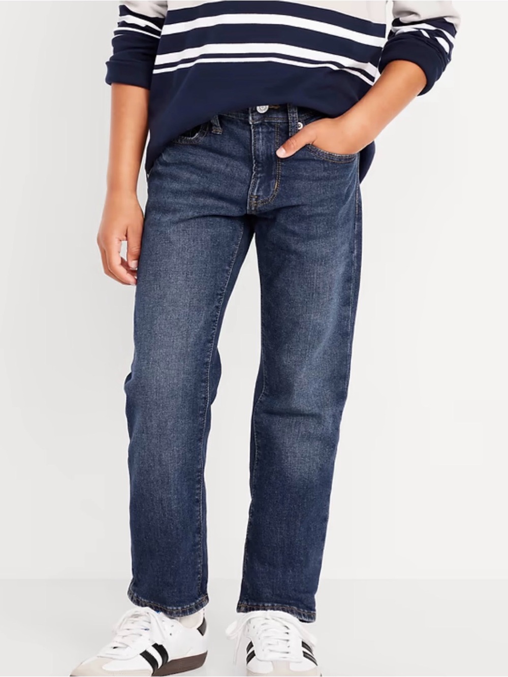 Boys Size 16 Plus Old Navy Straight-Leg Built-In Flex Jeans